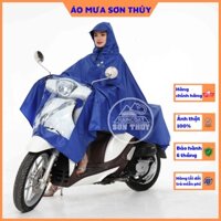 ( GIÁ XƯỞNG ) Áo mưa choàng siêu to Sơn Thủy - áo mưa vải dù cỡ đại Bigsize