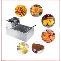 [ GIÁ XƯỞNG ] Bếp Chiên Nhúng Dùng Điện Đơn - Bếp Chiên Đơn 1 ngăn cao cấp - Bếp chiên nhúng thực phẩm