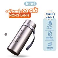 ⛔ GIẢM 40% ⛔Bình giữ nhiệt Inori sport 800ml bình nước giữ nhiệt có màn lọc trà giữ lạnh hơn 20 giờ giữ nóng hơn 10 giờ