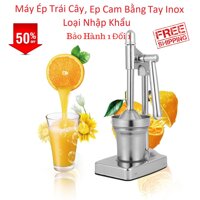 ( Giảm 49% ) Mua máy ép trái cây giá rẻ tiết kiệm ép nhanh - Mua Ngay Máy Ép Trái Cây Ep Cam Bằng Tay Inox Loại Nhập Khẩu Máy xay ép trái cây đa năng  Máy ép trái cây được bảo hành và phân phối toàn quốc