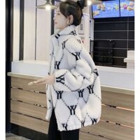 ( GIẢM GIÁ 50K ) 💥  Áo khoác lông NY MLB chính hãng nam nữ cao cấp lông mịn hàng chuẩn form dày dặn