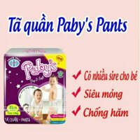 ( Giảm giá) combo 6 gói bỉm quần baby's size M-78 miếng + 2 km