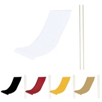 ⭐ Giảm GIÁ LỚN⭐ Vỏ bọc ghế đi biển thay thế đơn giản dành cho sân vườn Sunbath