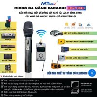 [ Giảm Giá ] Micro ô tô BX7 không dây bluetooth - hát karaoke, micro sân khấu-có chức năng chống nhiễu, chống ồn