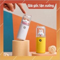 [ giảm giá sốc ] Máy Phun Sương Mini Hình Bò Sữa-AQ