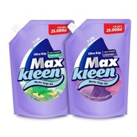 ( Giảm Giá Sốc ) Nước giặt xả MaxKLeen hương hoa nắng/huyền diệu /Sớm mai 2,4kg