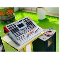 [ Giảm Giá ] [Tặng 10m dây loa] Combo Loa Dàn Mixer liền công suất KV8 + cặp loa 3 tấc MAXTIN + Micro đầu thu UGX125