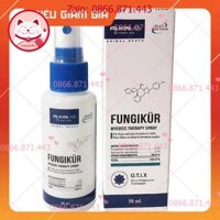 ⚡𝐅𝐑𝐄𝐄𝐒𝐇𝐈𝐏⚡ [GIẢM GIÁ] XỊT NẤM VIÊM DA ALKIN FUNGIKUR 50ML CHÓ MÈO - petshop số 01