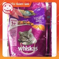 ⚡𝐅𝐑𝐄𝐄𝐒𝐇𝐈𝐏⚡ [GIẢM GIÁ] Thức ăn hạt khô Whiskas cho mèo gói lớn 1,2 Kg - petshop số 01