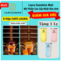 [ Giảm Sốc] 8 Hộp Cafe Laura Nhật Kim Anh Laura Cà Phê