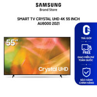 [ [Giao hàng miễn phí HCM] Smart TV Samsung Crystal UHD 4K 55 inch UA55AU8000KXXV - K40 ]]