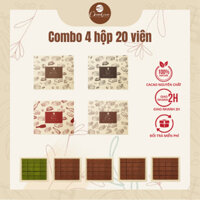 [ Giao hảo tốc HCM ] Combo 4 hộp Socola 20 viên (520G)