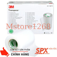 [ Giao hỏa tốc 24/24] Băng keo y tế transpore 3M loại 7.6cm