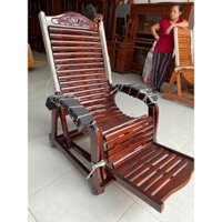 [ GIAO HỎA TỐC ] GHẾ DÂY GỖ - GHẾ LƯỜI THƯ GIẢN CHẤT LIỆU GỖ TRÀM CAO CẤP MÀU NÂU