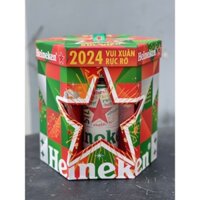 ( Giao hỏa tốc) Hộp quà tết 6 lon bia heineken 250ml HSD T7/2024