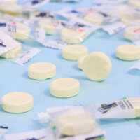 [ Giàu dinh dưỡng ] Combo 1000g Prebiotics kẹo viên nén sữa bò non Bổ sung Canxi và dưỡng chất Không đường ăn siêu ngon