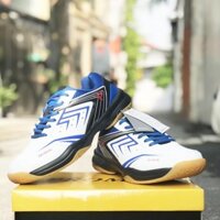 😆 Giày bóng chuyền nam nữ Promax PR-19003 màu trắng xanh size 38-43, hàng công ty chính hãng giá rẻ