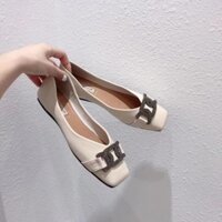 ✅ Giày búp bê khoá đá da mềm - Bunny Shoes (K345)