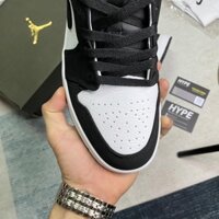 🇧🇫 Giày Nike Air Jordan 1 Low Black White Trắng/đen - Phiên bản 1:1 chuẩn | Hype Sneaker .