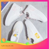 ⚡ Giày nữ giày thể thao đế bệt trắng Minina C36 👟 NEW 2020