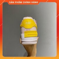 . Giày Sneaker thể thao nữ AF1 da hồng vàng -n1 '