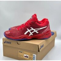 𝘽𝙞𝙂 𝙎𝘼𝙇𝙀 Giày Tennis Asics Court FF Novak 'Cranberry White' 1041A089-605 - Giày cầu lông chuyên nghiệp Dành Cho Nam