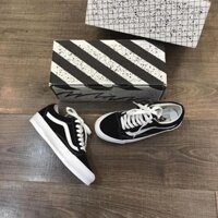 🚓 Giày Vans Nam Nữ, Giày Vans Old Skool Đen Hàng Cao Cấp Full Box