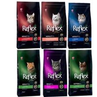 [ Gò vấp ] Thức ăn hạt khô REFLEX PLUS - túi 1,5kg thức ăn cho mèo mọi lứa tuổi chủng loại