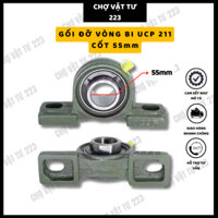 🎁 Gối đỡ Vòng Bi UCP 211, cốt 55 mm