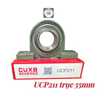 [ Gối đỡ vòng bi UCP211 CUXB trục cốt 55mm JAPAN TECHNOLOGY ]