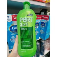 🌈 GỘI & XẢ PERT 2IN1 COMPLETE SHAMPOO + CONDITIONER 1000Ml Của Mỹ - Mẫu Mới