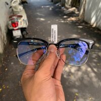 [ Gọng Cận ] Kính Clubmaster Nguyên Zin 2HAND Giả Cận - Có Thể Thay Cận / Viễn Thoải Mái - Cực Thời Trang