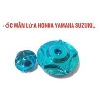 ( GR5 XỊN ) Ốc mâm lửa titan các loại xe Honda Yamaha Suzuki