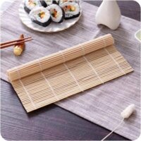 [ Hạ giá ] Combo 10 tấm mành tre cuộn shushi size 30*40cm