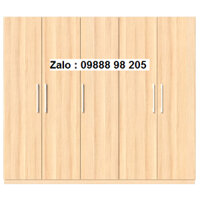 [ Hà  Nội ]  Tủ quần áo 5 cánh gỗ cn MDF chống ẩm ,thiết kế với nhiều khoang để đồ,sang trọng ,đủ các mẫ vân gỗ đẹp