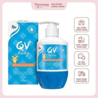 [ HÀNG AIR ] KEM DƯỠNG ẨM CHO BÉ QV BABY - 250G