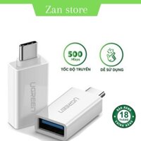 { Hàng Auth- UGREEN } Đầu chuyển USB 3.1 Type C to USB 3.0 Type A female UGREEN 30155 -US173