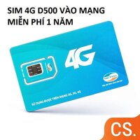 [ HÀNG BÁN CHẠY ] SIM 3G 4G VIETTEL TRỌN GÓI MIỄN PHÍ 1 NĂM 48G/12 THÁNG GÓI D500