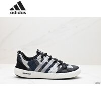 [ Hàng Best Quality ] Giày Thể Thao Adidas_climacool Boat Lace Black White Blue Nam Cao Cấp