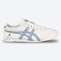 [ Hàng Best Quality ] Giày Thể Thao Onitsuka Tiger Mexico 66 Slip On Leather Cream Blue Full Box