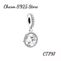 ( HÀNG CAO CẤP ) CHARM TREO CỎ BỐN LÁ BẠC S925 THUẦN KHIẾT