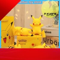 [ HÀNG CAO CẤP] Đèn Ngủ Hình Pikachu Dễ Thương Mềm Mại Trang Trí Phòng Ngủ Cho Bé