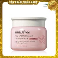 [ HÀNG CAO CẤP ] Kem dưỡng ẩm làm sáng chống nắng cho da innisfree Jeju Cherry blossom Tone-up cream SPF30 PA++ 50ml