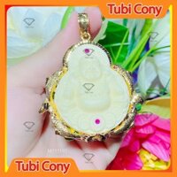 [ Hàng Cao Cấp ] Mặt dây chuyền di lạc cá chép vui vẻ cao 8 cm  M535-257-UH Tubi Cony - Bình An - May Mắn