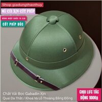 ( HÀNG CAO CẤP) MŨ CỐI CỐT PHÍP XỊN MŨ CỐI VẢI BỌC GABADIN QUAI DA THẬT LÒNG CỐT PHÍP ĐÚC NGUYÊN KHỐI