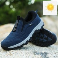 [ Hàng Chạy] Men's waterproof outdoor camping climbing leather shoes