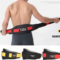 [ HÀNG CHÍNH HÃNG 100% AOLIKES] Đai lưng tập gym mềm hỗ trợ luyện tập
