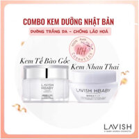 [ Hàng Chính Hãng ] Bộ Đôi Kem Dưỡng Lavish H Baby Japan