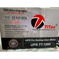 [ Hàng chính hãng ] Bộ lưu điện cửa cuốn TiTan 900W - 1200W cho thời gian lưu điện trên 72h