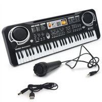 [ HÀNG CHÍNH HÃNG ] Đàn piano cho bé PTLUXURY 61 phím kèm mic loa to giúp bé học nhạc và giải trí
